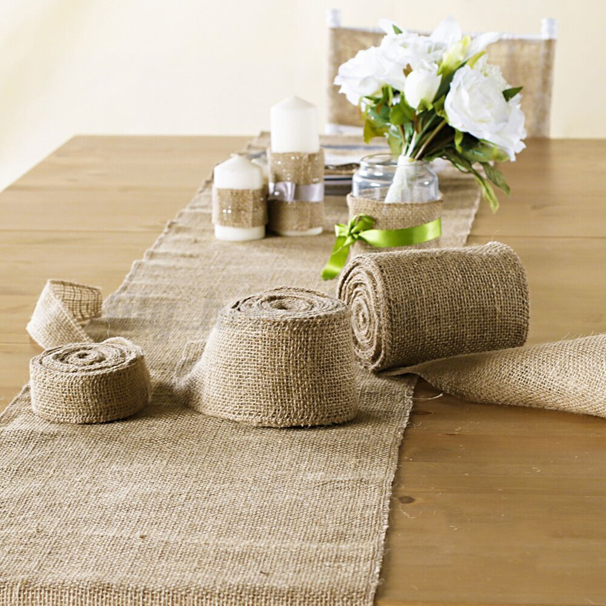 tischdeko jute band 10m jute band tischband natur hochzeit vintage tischl 228 ufer tischdeko jute band 10m jute band tischband natur hochzeit vintage tischl 228 ufer