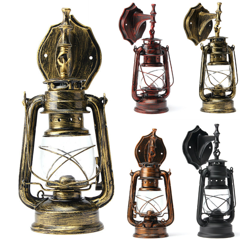 E27 Antique Retro Wall Light Vintage Thrift Exterior Lantern Fixture Outdoor eBay
