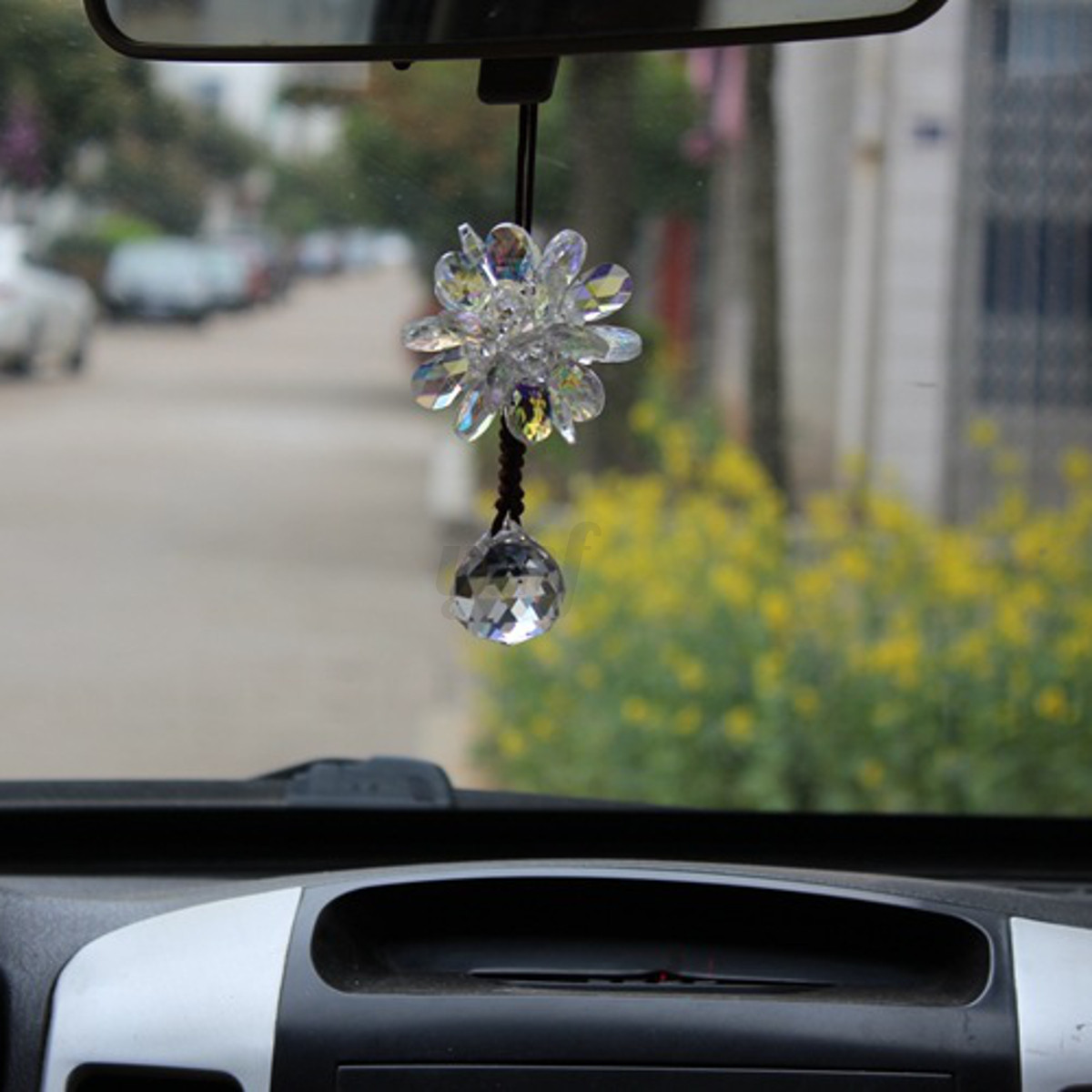 Fashion Car Interior Decor Crystal Car Pendant Hanging