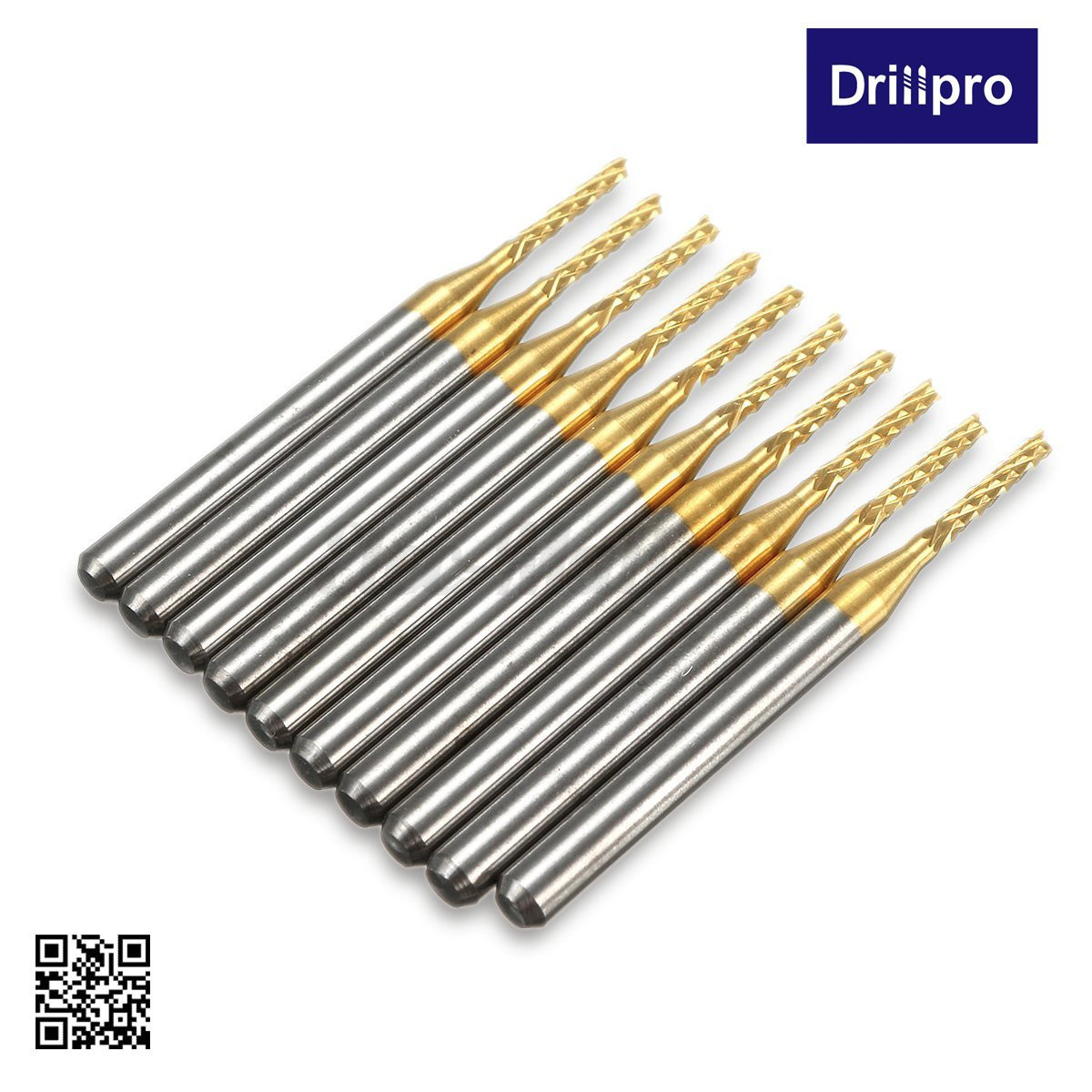 10pcs 1 8 quot shank 3 175mm cutting titanium coating cnc pcb 10pcs 1 8 quot shank 3 175mm cutting titanium coating cnc pcb