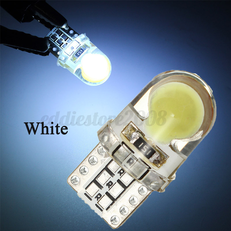 10x t10 w5w cob led silica bulb license plate light silicone l 194 168 12v ebay 10x t10 w5w cob led silica bulb license plate light silicone l 194 168 12v ebay