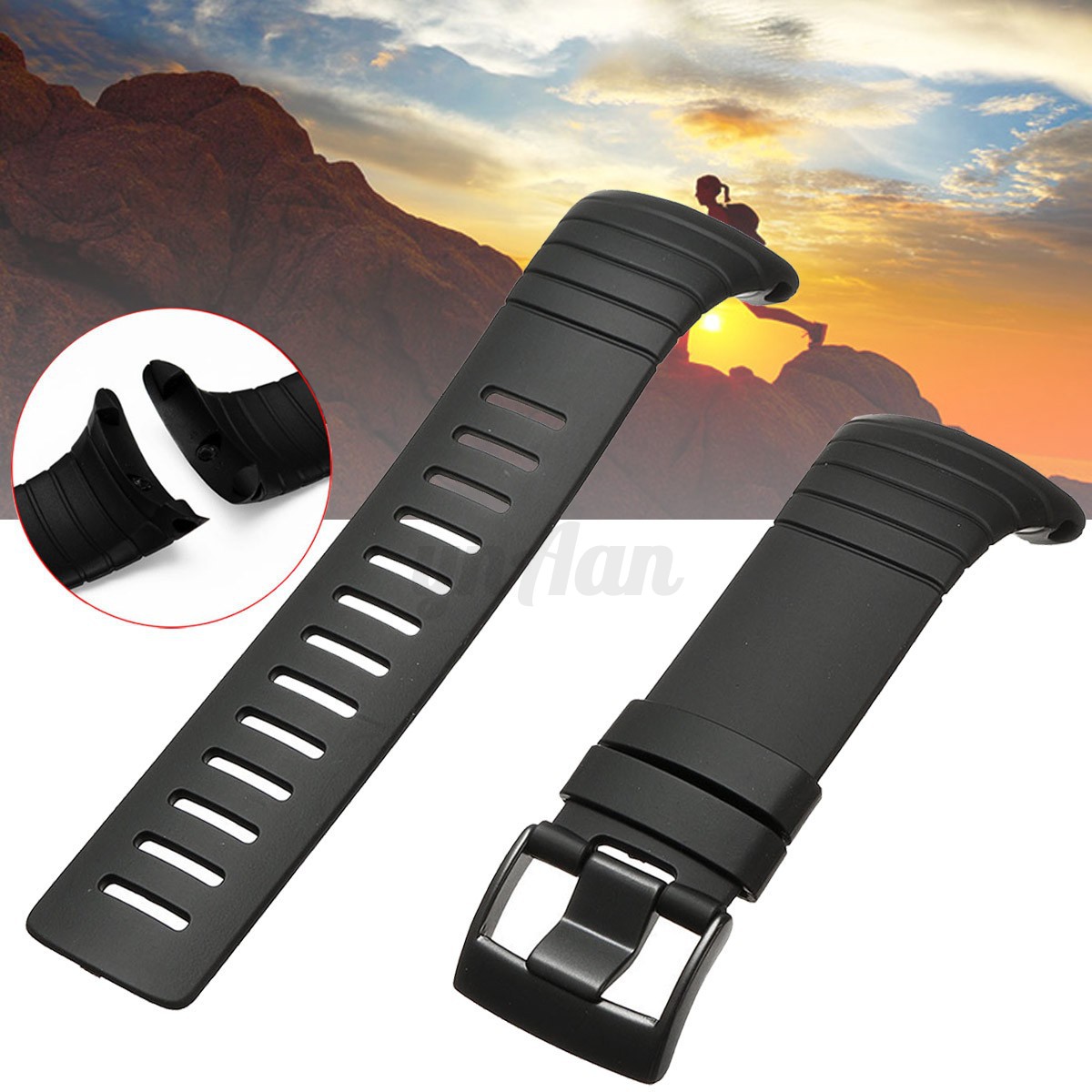 suunto core all black standard strap