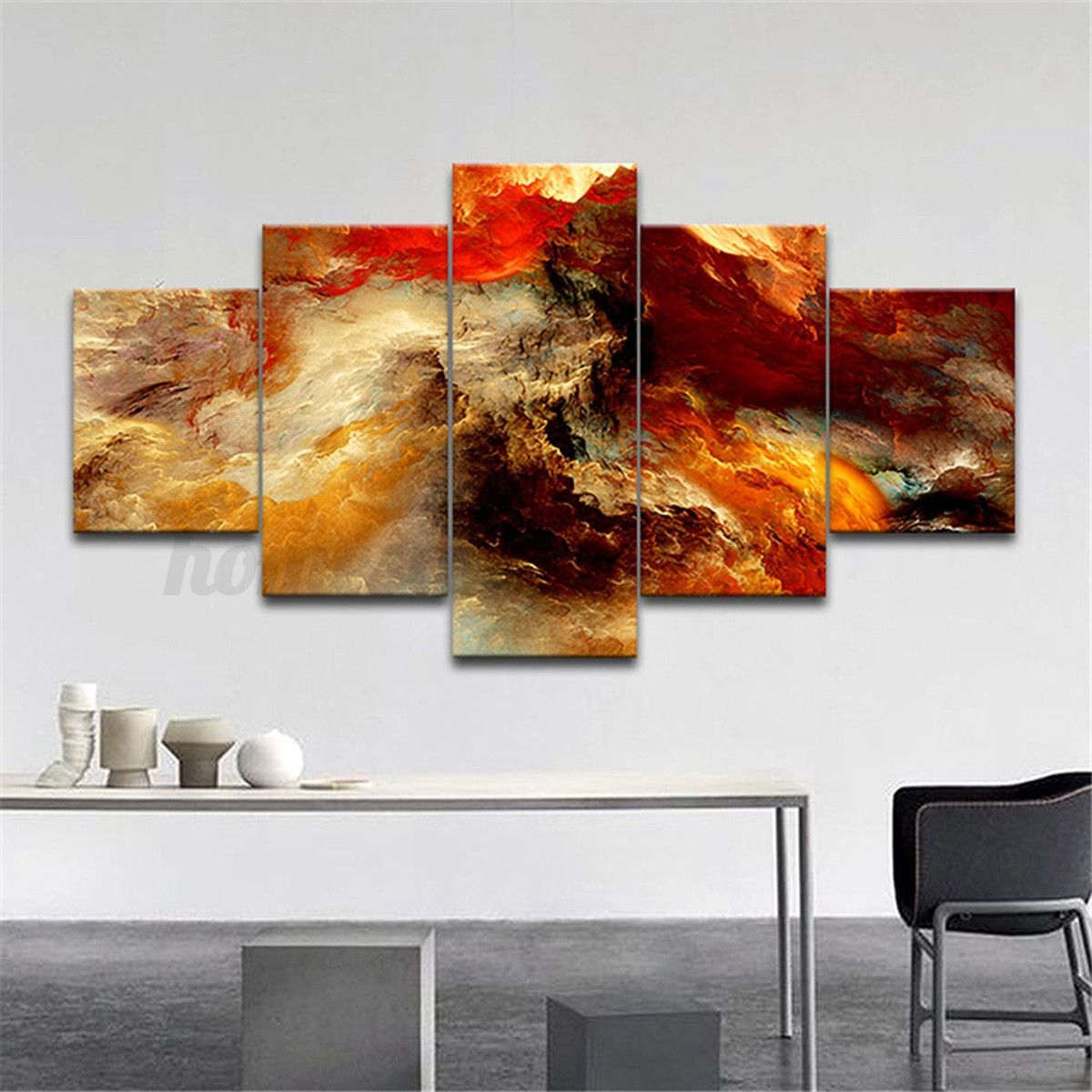 Modern Abstract Canvas Print Painting Picture Wall Mural ...