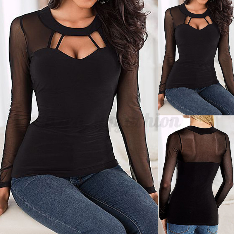 low cut long tops