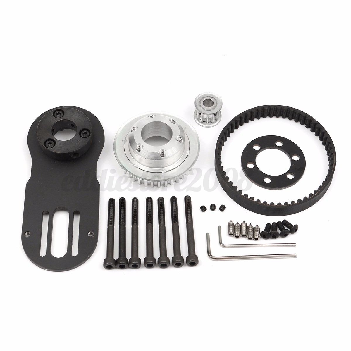 Pulleys And Motor Mount Parts DIY For 83\/90\/97MM Wheels Electric Skateboard Kit  eBay