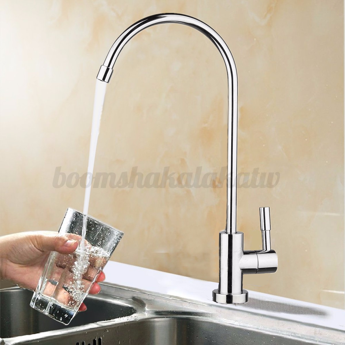 1 4 Reverse Osmosis System RO Drinking Water Filter Faucet Under