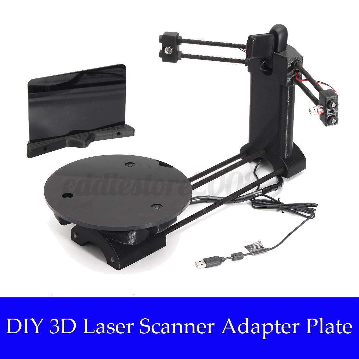 laser scanner 3d diy black open source diy 3d laser scanner adapter plate for ciclop 3d printer ebay laser scanner 3d diy black open source diy 3d laser scanner adapter plate for ciclop 3d printer ebay