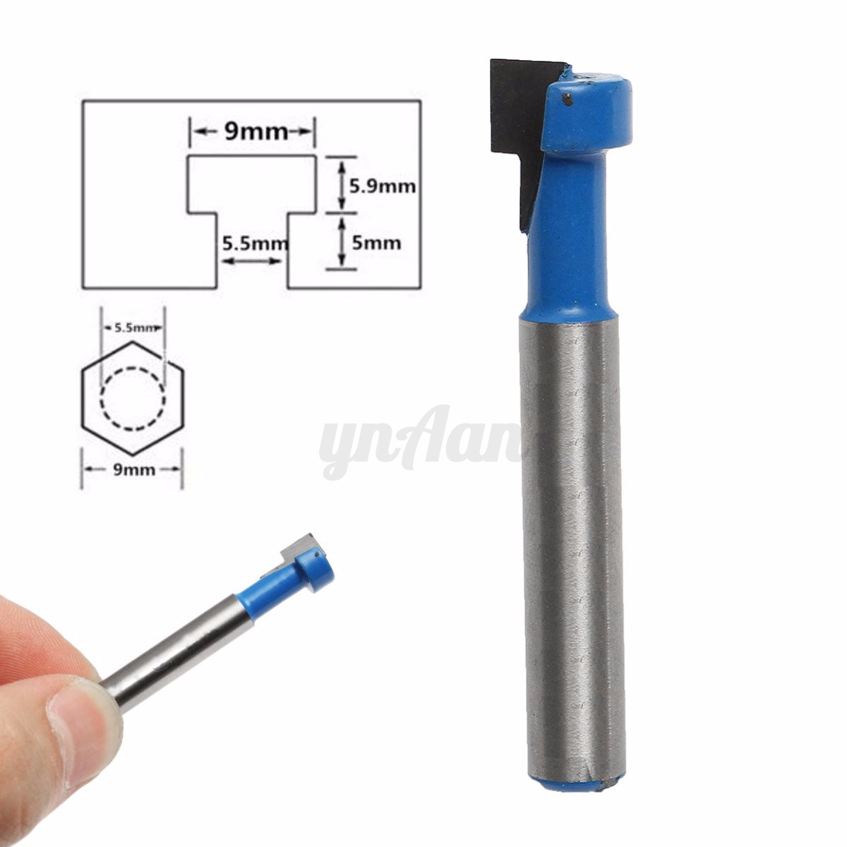 6 mm slot cutter router bit
