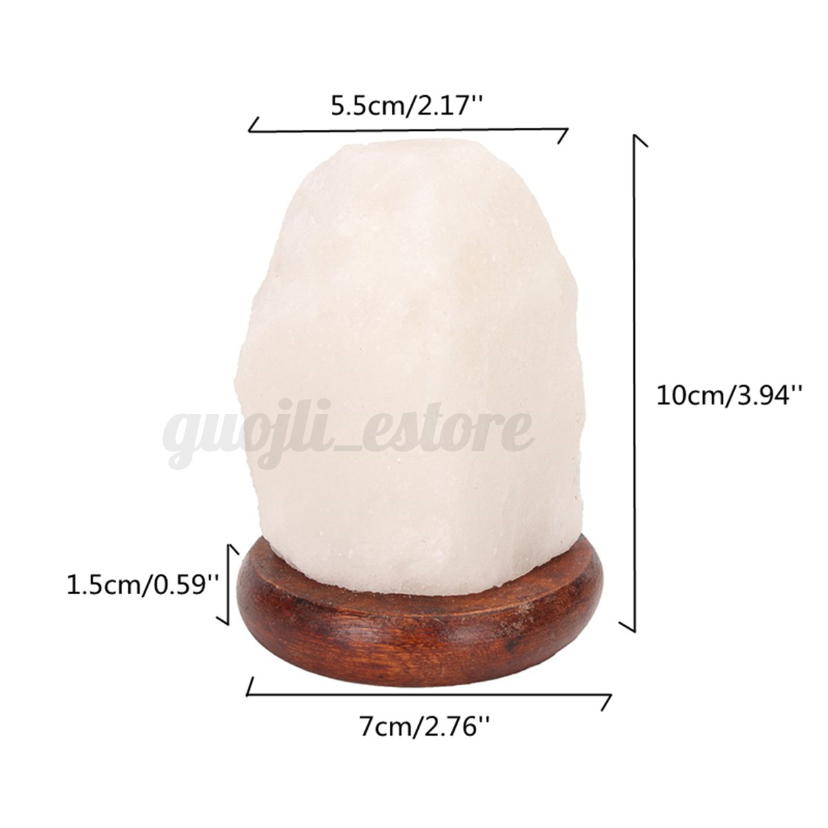 Himalayan Salt Lamp Natural Crystal Rock USB Powered Multi Color LED Light Decor eBay