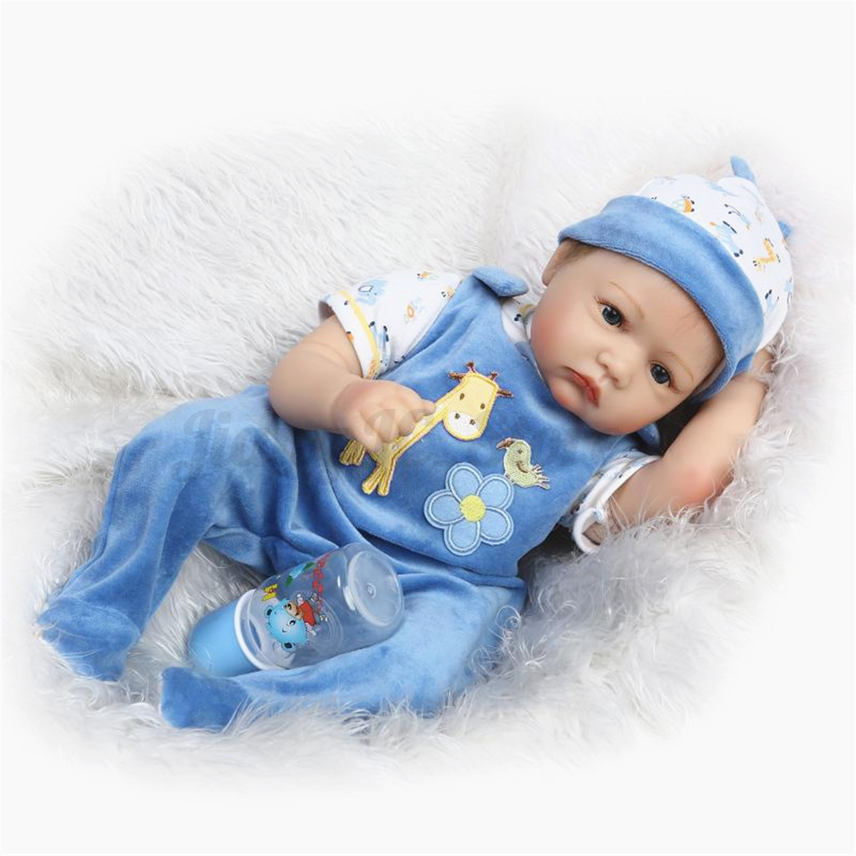 Three types 22 Inch Doll Reborn Full silicone Babies Doll ...