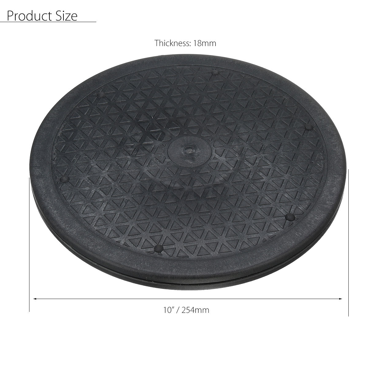 360° Rotating Platform Revolving Turntable Swivel Stand Ball Bearing 