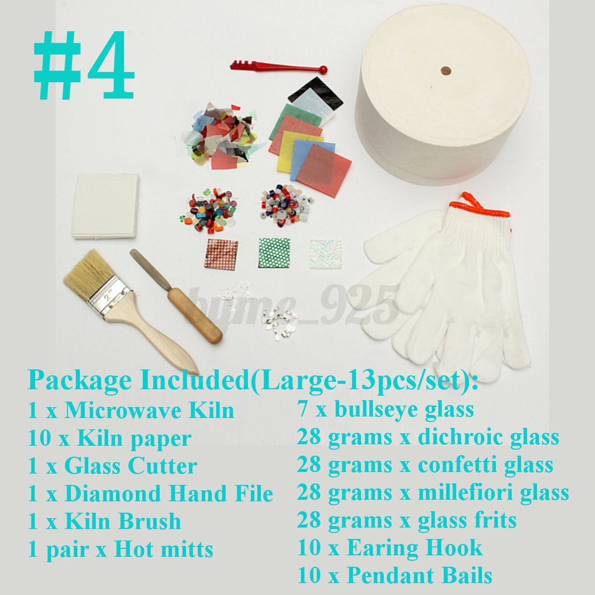 1 10 13 15pcs Set Small Large Microwave Kiln Kit Gl Fusing 1 10 13 15pcs Set Small Large Microwave