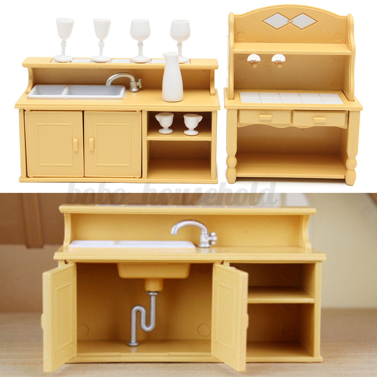 dolls house kitchen furniture dolls house kitchen room bedroom miniature furniture set dolls house kitchen furniture dolls house kitchen room bedroom miniature furniture set