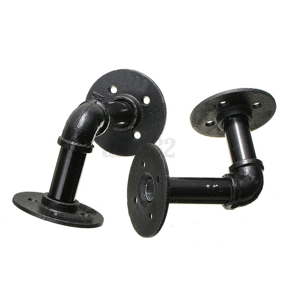 Industrial retro country style iron pipe shelf holder