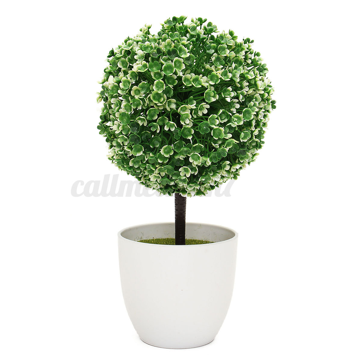 Artificial Topiary Tree & Ball Plants In Pot Garden Home Decor Indoor