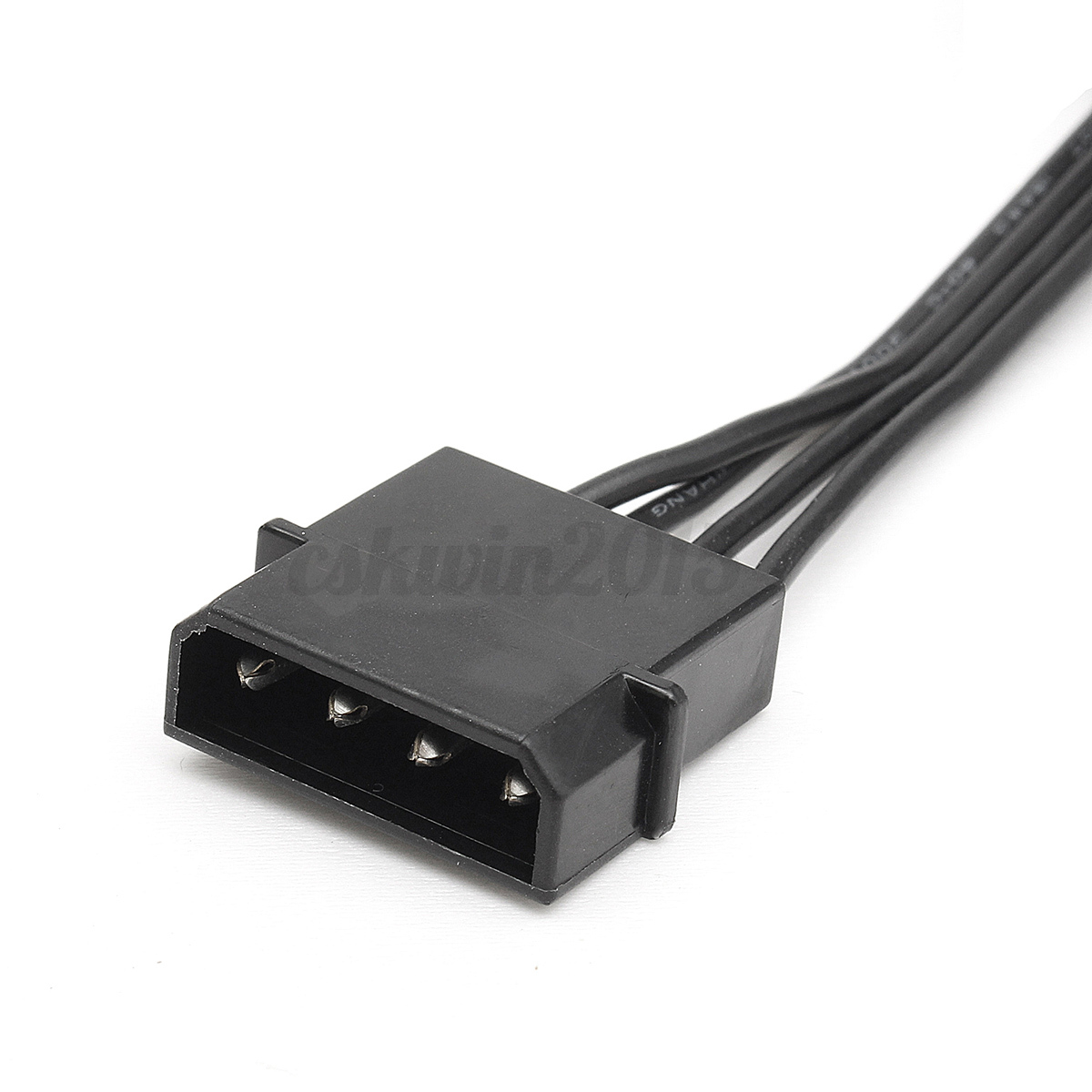 4 Pin Ide Molex To 5 Serial Sata Hard Drive Power Adapter