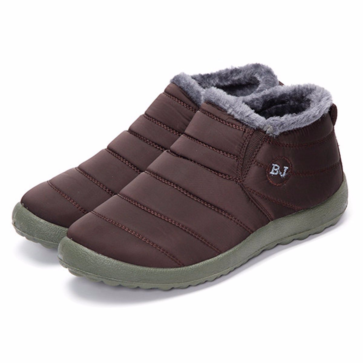 flat slip on ankle boots