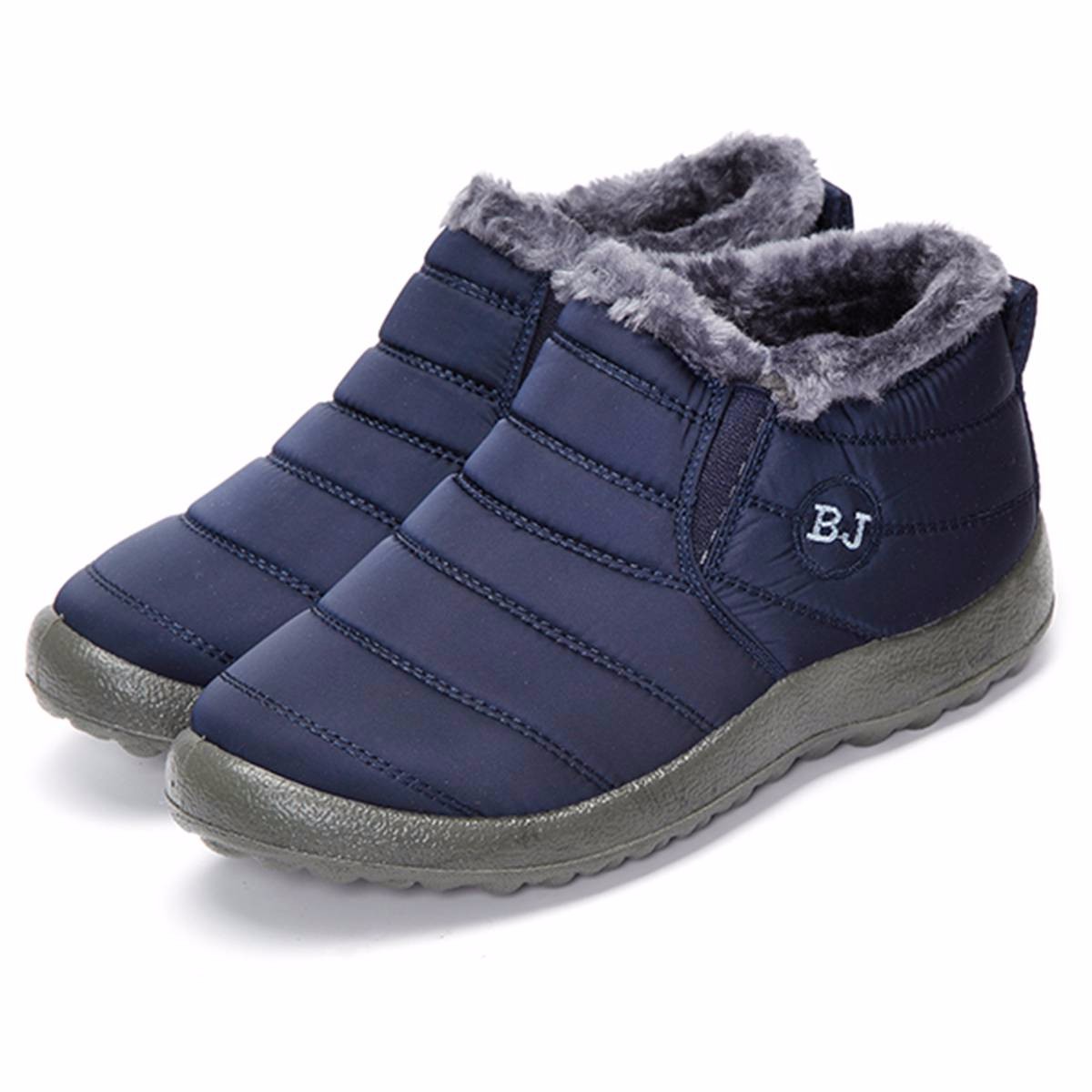 flat slip on ankle boots