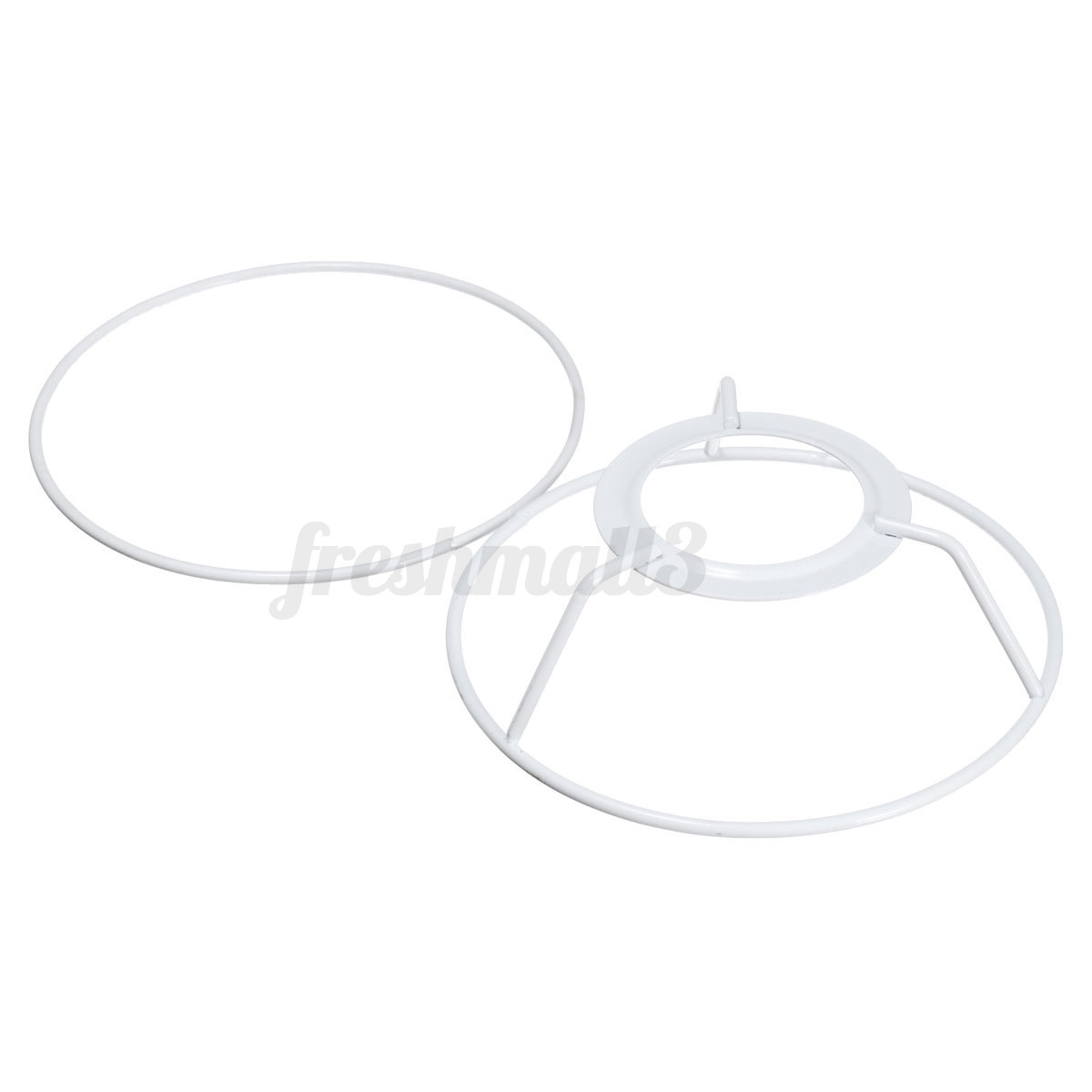 9 5 40cm Dia Diy Circular Lampshade Frame Ring Set E27 To E14 9 5 40cm Dia Diy Circular Lampshade Frame
