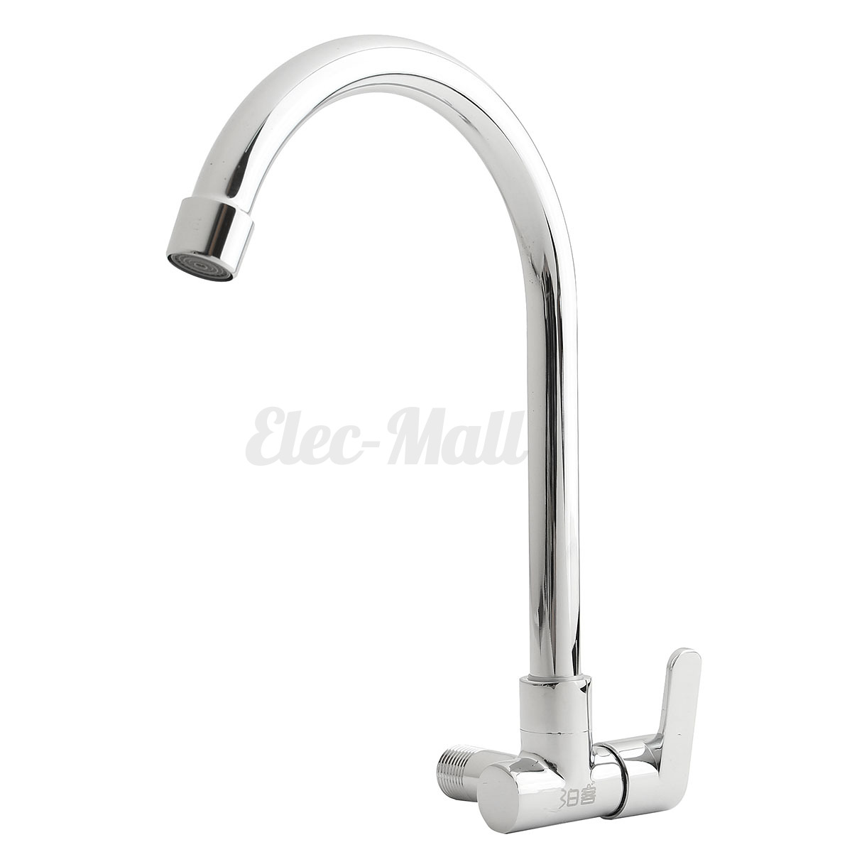360  Rotating Swivel Basin Sink Faucet  Wall Mount Single 