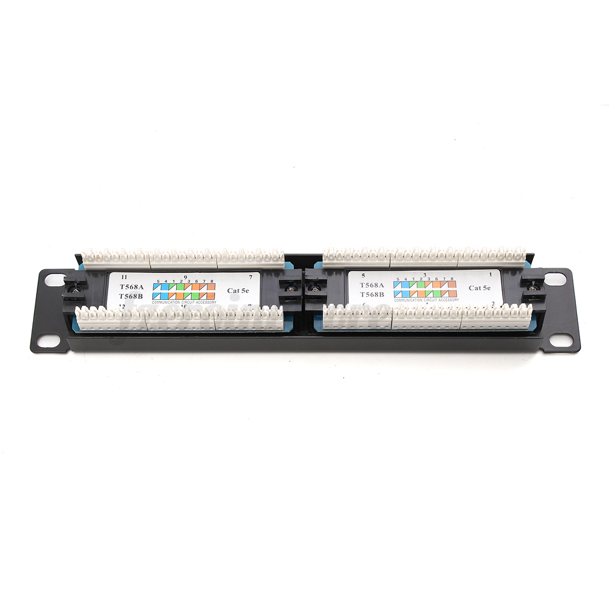 Patchpanel Buchse Rj Cat Schwarz Patchpanel Buchse Rj Cat Schwarz