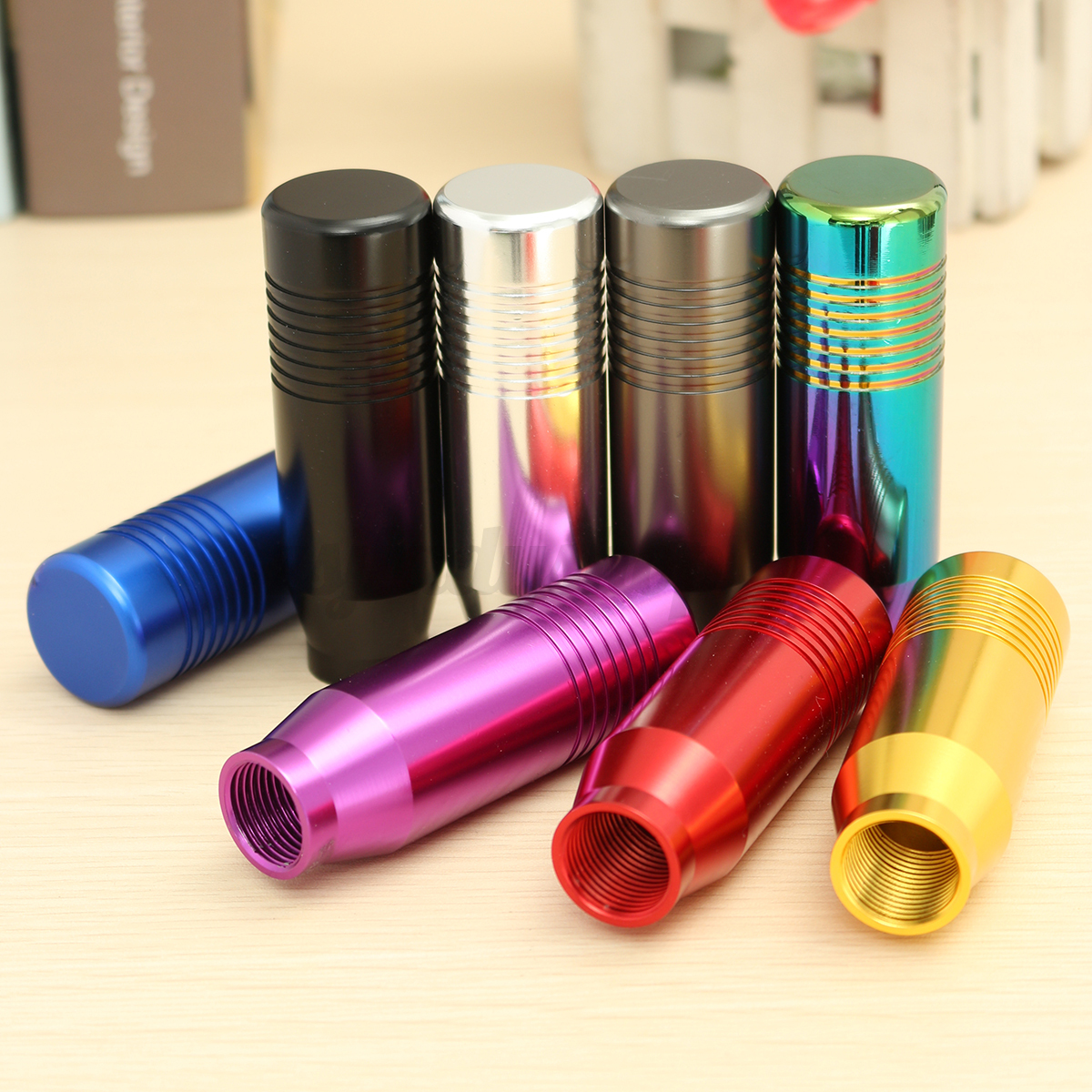 Universal Aluminum Manual Car Auto Gear Stick Shift Knob Gearstick 