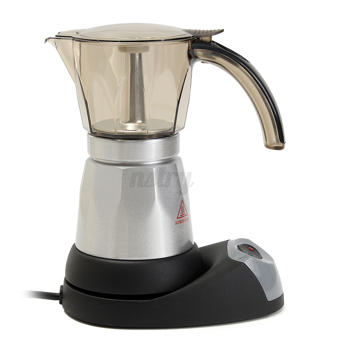 Automatic Electric Espresso Latte Coffee Maker Italian Percolator Moka Pot 6 Cup eBay