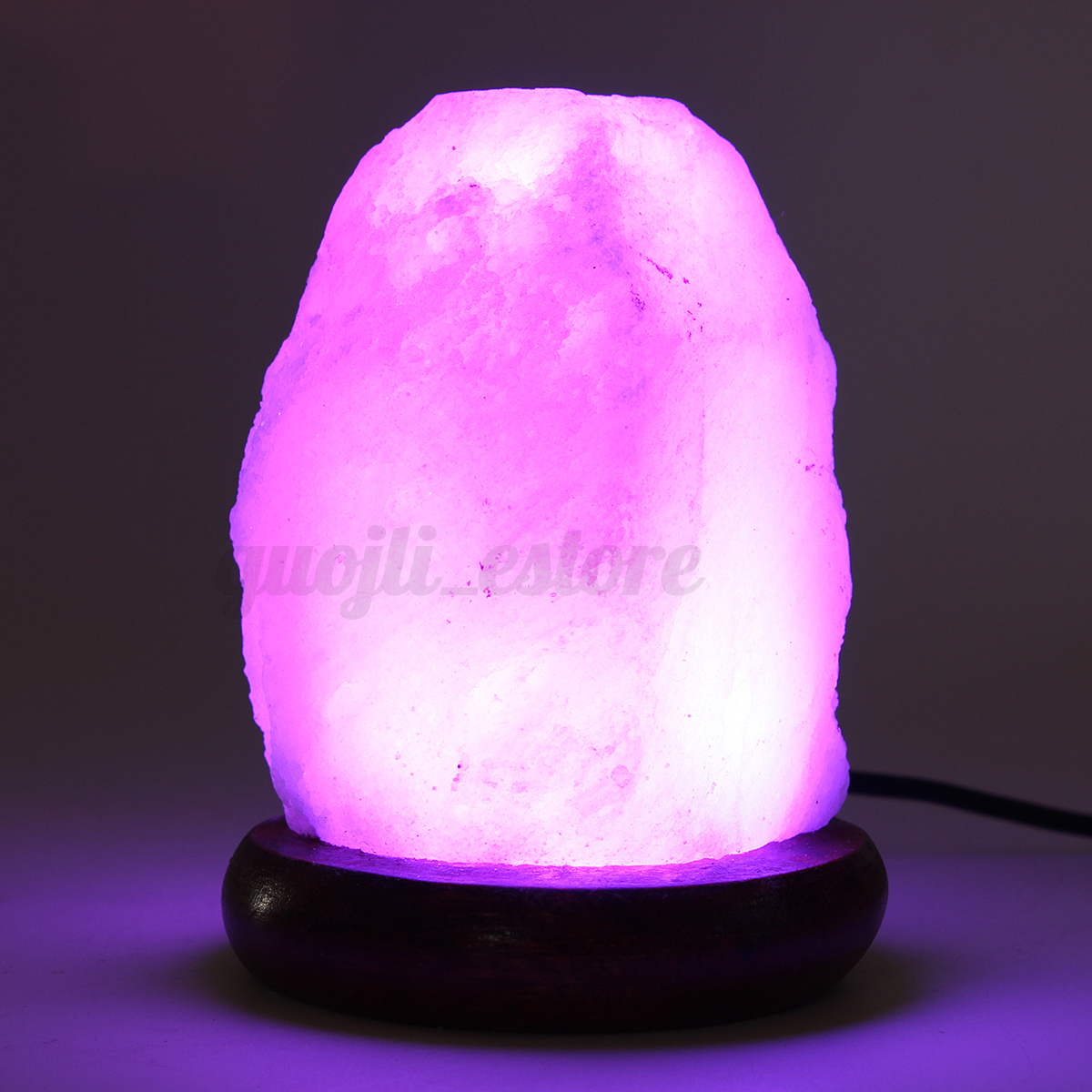 Himalayan Salt Lamp Natural Crystal Rock USB Powered Multi Color LED Light Decor eBay