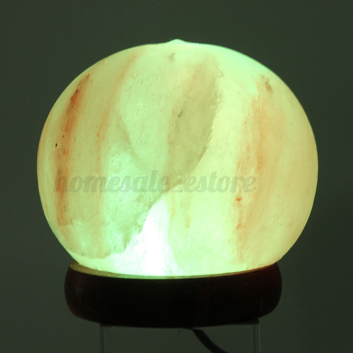 Himalayan Salt Table Lamp Crystal Rock Globe USB 7 Color Changing LED Lights eBay